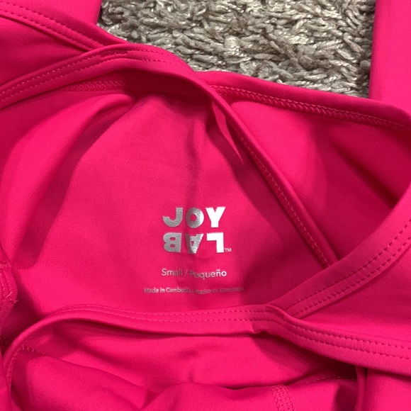 Joy lab hot pink flare jumpsuit - Picture 4 of 6